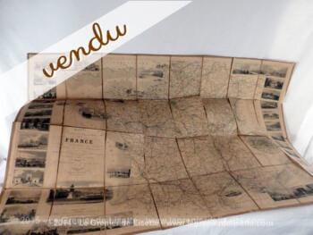 Ancienne carte des Routes de Postes Royales