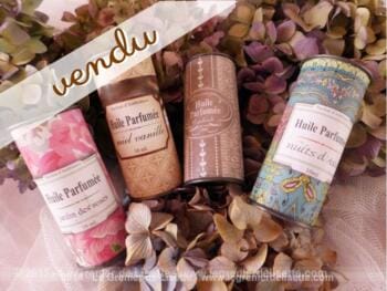 4 petites boites ronde décoration