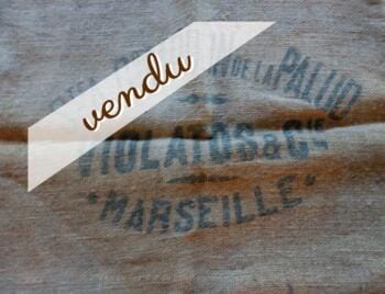 Sac toile de jute pour blé de Marseille