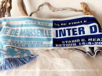 VENDU - Echarpe OM / INTER DE MILAN de 2004
