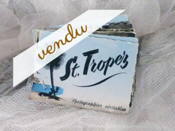 Ancien mini carnet de photos de St Tropez des années 50/60