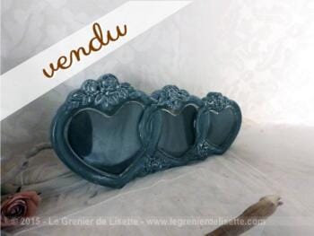 Cadre en verre aux trois coeurs