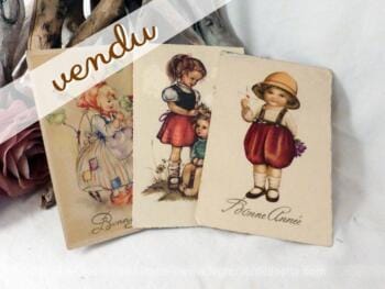 Cartes postales anciennes Bonne Année