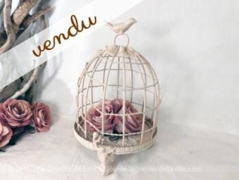 cage en fer très shabby
