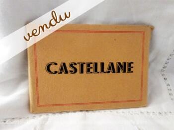 Recueil de 10 photos anciennes de Castellane