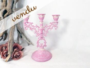 Chandelier rose shabby