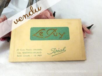 Livret de 20 cartes postales anciennes Puy en Velay