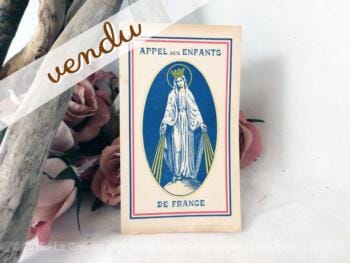 document de de l'appel aux enfants de France