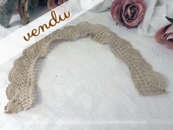 bandeau de dentelle au crochet entirement fait main