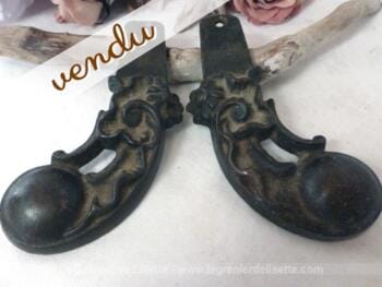 Porte monnaie en peau vintage