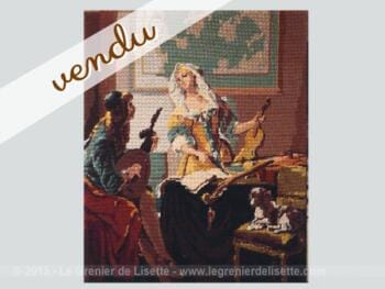 Ancienne tapisserie fait main