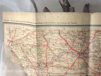 Ancien carte guide 