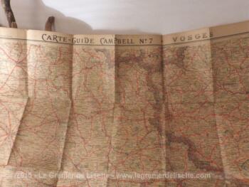 Ancien carte guide 