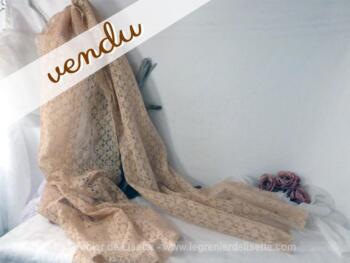 Coupon de dentelle ancienne couleur bis