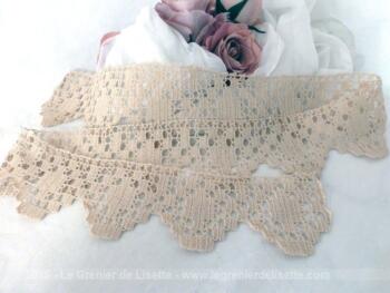 Dentelle bis au crochet pour étagère