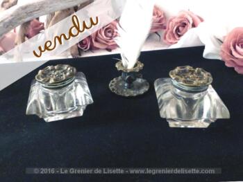 Anciens encriers et porte plume