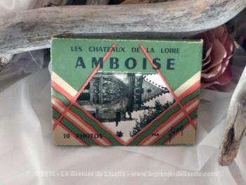 Mini album de photos anciennes du Château Amboise.