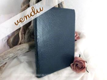 Livre ancien, broché, reliure cuir, Maria Chapdelaine de Louis Mémon.