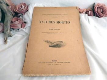 Ancien livre de cours Nature Morte