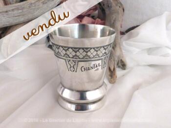 Ancienne timbale en argent gravé au prénom 