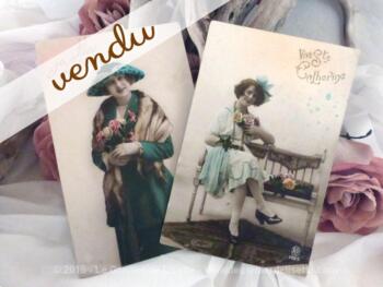 Lot de 10 cartes postales anciennes Ste Catherine – Image 2