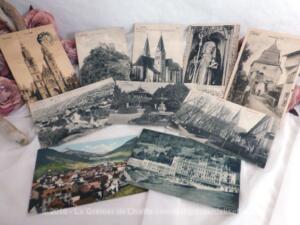 Lot de 9 cartes postales anciennes sur l’Allemagne