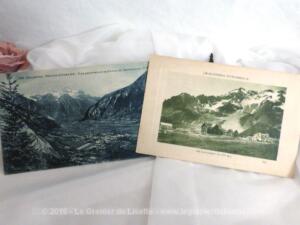 Deux cartes postales anciennes sur le Dauphiné et Bourg d’Oisans