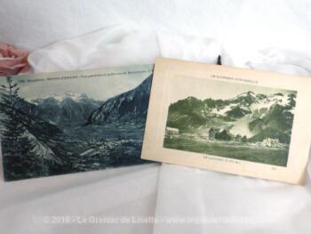 Deux cartes postales anciennes sur le Dauphiné.