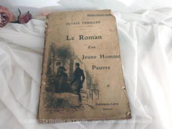 Livret "Le Roman d'un Jeune Homme Pauvre" d'Octave Feuillet de l'Académie Française.
