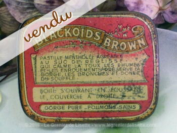 Ancienne boite Blackoids