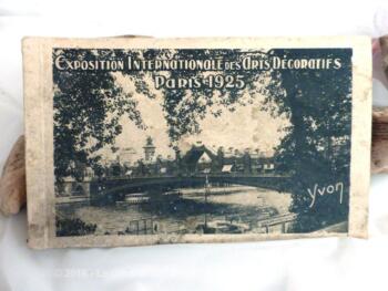 Livret cartes postales anciennes Exposition Paris 1925