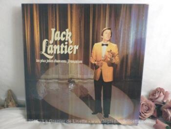 Coffret d'occasion de 10 vinyles 33 tours de Jack Lantier de 1982.