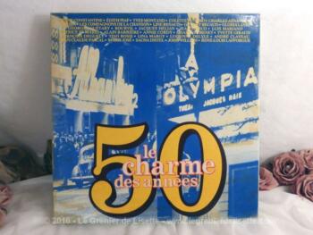 Coffret disques 33T Charme Années 50