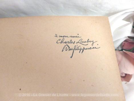 Partition La Blanche Hermine avec autographe du compositeur EDM. FILIPPUCCI.