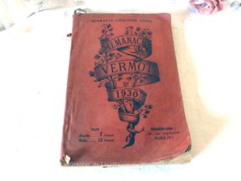 Le célèbre Almanach Vermot datant de 1930