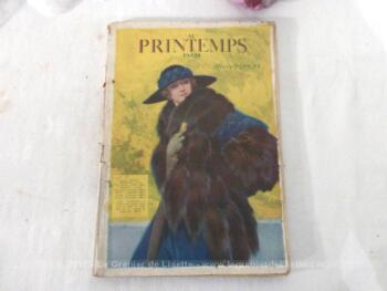 Catalogue "Au Printemps Paris" Hiver 1922/1923.