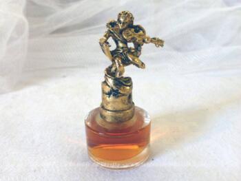 Miniature de parfum de collection d'Art Gallery représentant un ange jouant au violon.