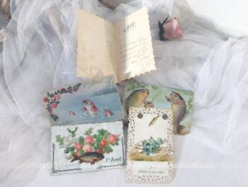Voici 5 cartes postales anciennes 