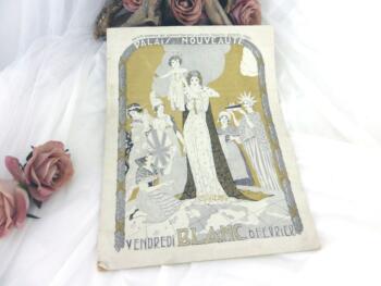 Voici un ancien grand catalogue du Palais des Nouveautés pour les Grands Magasins Dufayel à Paris, destiné au 
