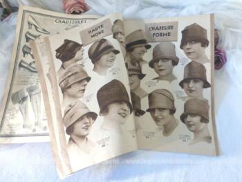 Voici un ancien grand catalogue, "Au Printemps"  à Paris, pour la mode pour femmes, hommes, lingerie et bonneterie pour l'été 1927 !