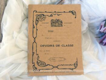 VENDU - Ancien cahier Devoirs de Classe daté de 1910