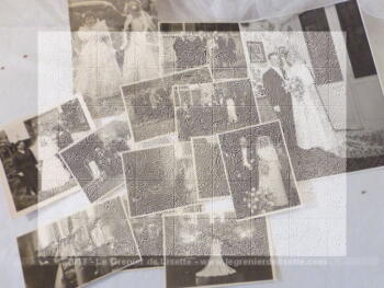 Voici 12 photos anciennes de scènes de mariage datant du début jusqu'à la moitié du siècle dernier. Ces photos seront à vous et donc  libres de droit. C'est pour cela qu'elles vous apparaissent floutées afin de ne pas être copiées !!