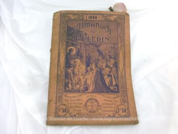 Ancien Almanach du Pèlerin de 1926.