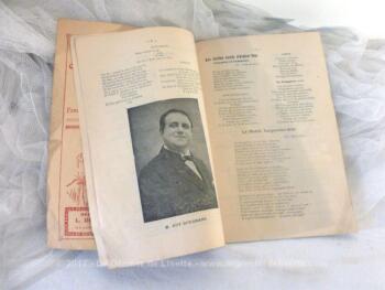 Revue annuelle Folies Bergère 1922 pour la ville de Rouen, revue locale d'une petite opérette pour l'hiver 1922/1923 comporte le titre de 'Tu m'as pas dit boudou....".