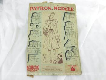 Patron d'une robe de 