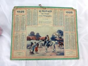 Almanach des Postes et Télégraphes 1925