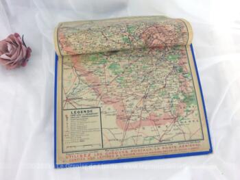 Almanach des Postes et Télégraphes année 1943, avec feuillets complémentaires.