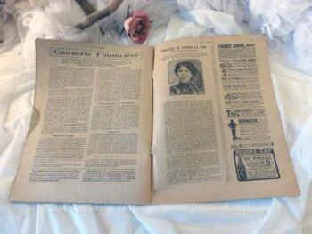 Ancienne revue "Nos Loisirs" du 6 juin 1909, correspondant au numéro 23 de la 4° année, au prix de dix centimes.