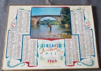 VENDU - Almanach des Postes et Télégraphes 1966