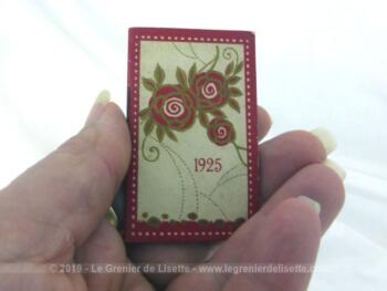 VENDU - Ancien mini almanach 1925